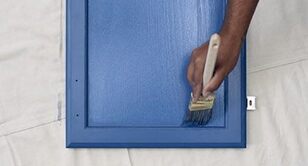 How To Finish Painting Kitchen Cabinets How To Finish Painting Kitchen Cabinets