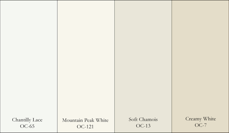 Monochromatic warm whites
