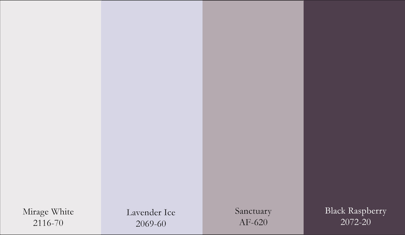 Colors purple monochromatic 
